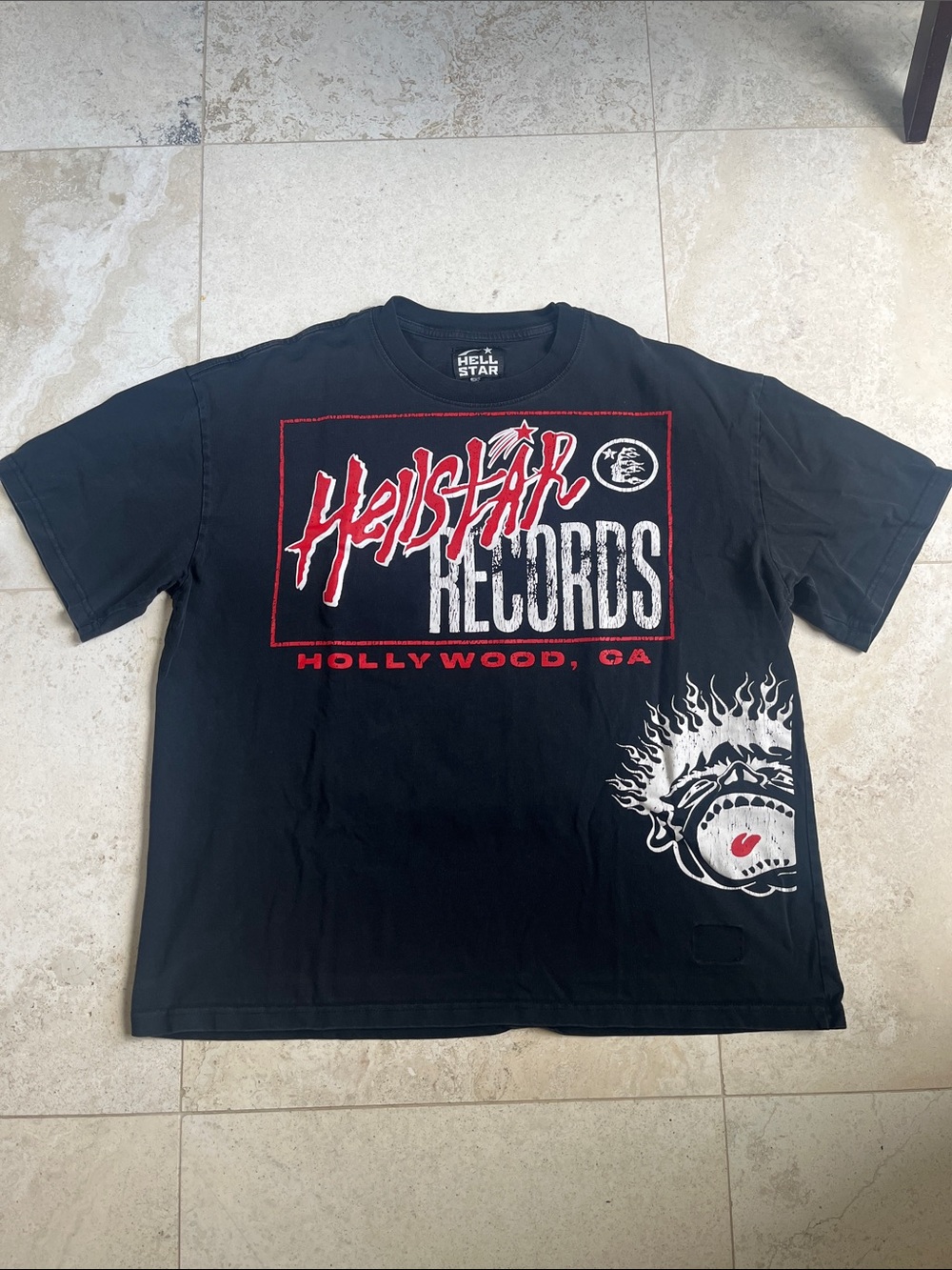 Hellstar Records Graphic Tee - Black